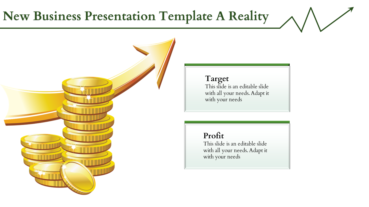 Free - New Business Presentation Template Growth